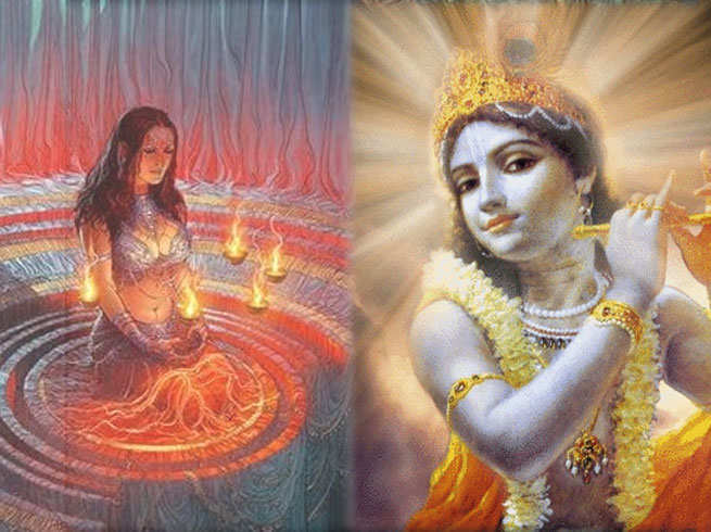 तो इस वजह से बहते हैं श्रीकृष्ण की आंखों से आंसू